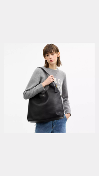 Shoulder Bag Coach Restored Brooklyn Negro