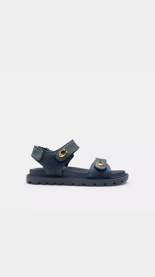 Sandalia Coach Brynn Sandal In Loved Demin