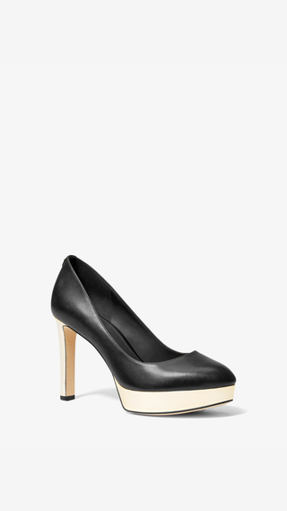 Zapato de Salon Michael kors Chantal Negro Dorado