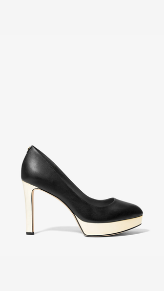 Zapato de Salon Michael kors Chantal Negro Dorado