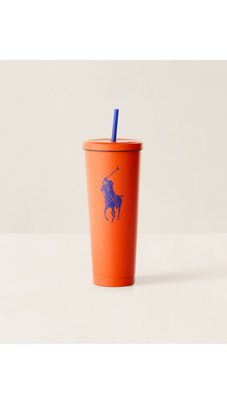 Vaso Polo Ralph Lauren Dinnerware Naranja