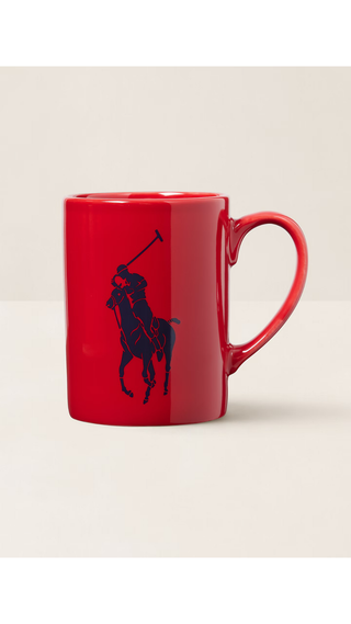 Tasa Polo Ralph Lauren Dinnerware Rojo