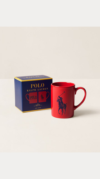 Tasa Polo Ralph Lauren Dinnerware Rojo