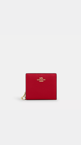 Billetera Coach C2862 Rojo