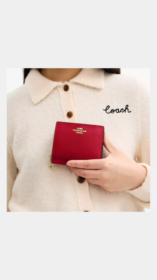 Billetera Coach C2862 Rojo