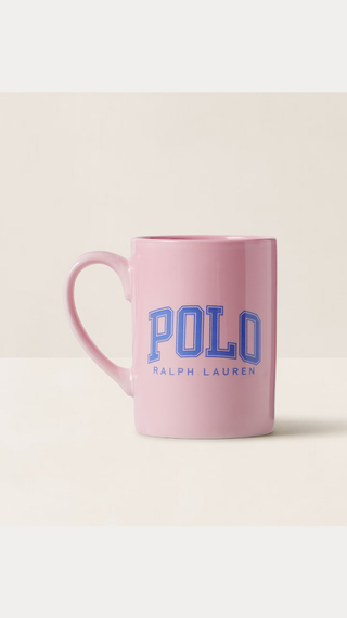 Tasa Polo Ralph Lauren Dinnerware Rosado