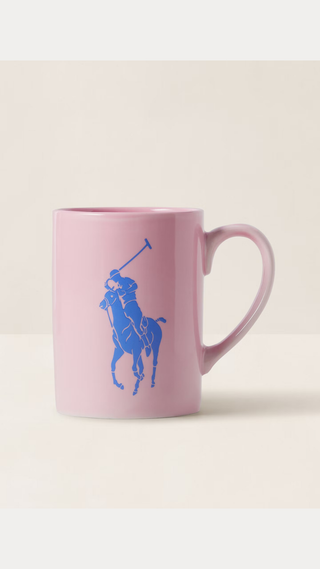 Tasa Polo Ralph Lauren Dinnerware Rosado