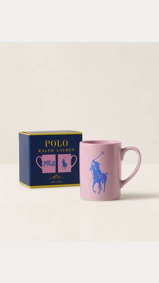 Tasa Polo Ralph Lauren Dinnerware Rosado