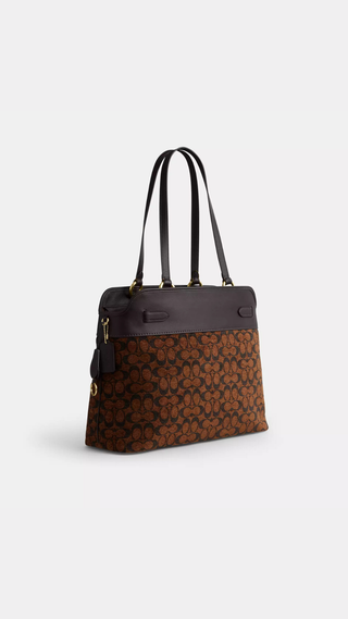 Tote Coach Easton Multi Brown