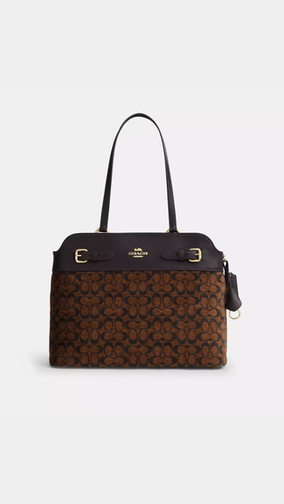 Tote Coach Easton Multi Brown