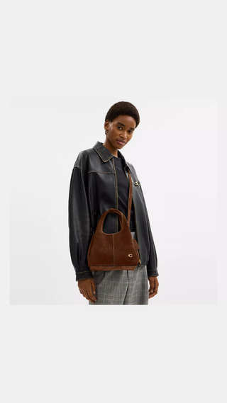 Cartera Coach Lana Shoulder Bag Velvet Café