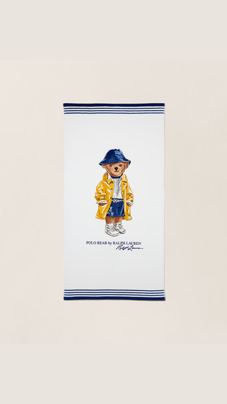 Toalla Polo Ralph Lauren White