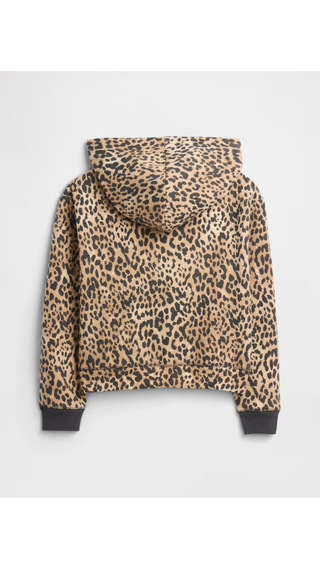 Campera Gap Cheetah Print Logo