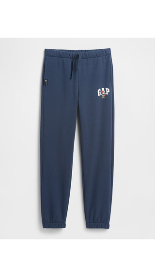 Pants Gap Logo Minnie Azul Marino