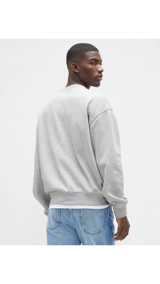 Poleron Gap Logo GAP Gris Hombre