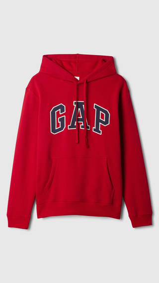 Poleron Gap Logo GAP Rojo Hombre