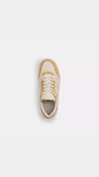 Sneaker Coach Soho Patent Signature Candy Pink/Beige