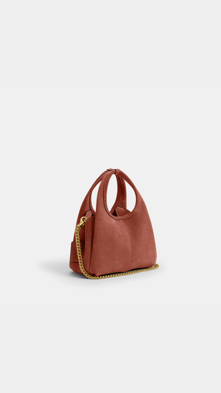 Shoulder Bag Coach Lana 19 Warm Brown