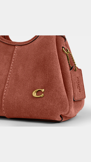 Shoulder Bag Coach Lana 19 Warm Brown