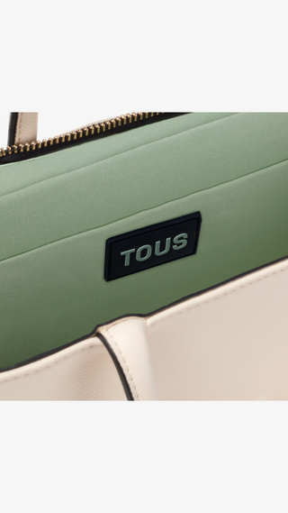 Bolso Tous Shopper Blanca Monograma Oso