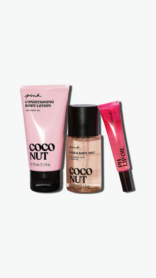 Perfume Victoria Secret 2 Piece Jolly Coconut Pink