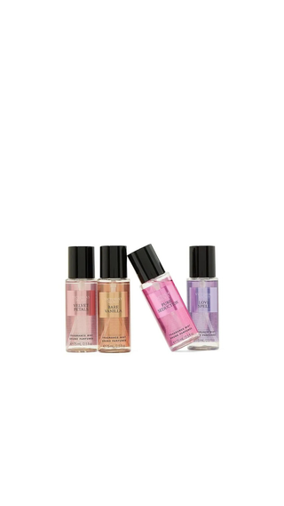 Perfume Victoria Secret Mist Set 4-Piece Rosado