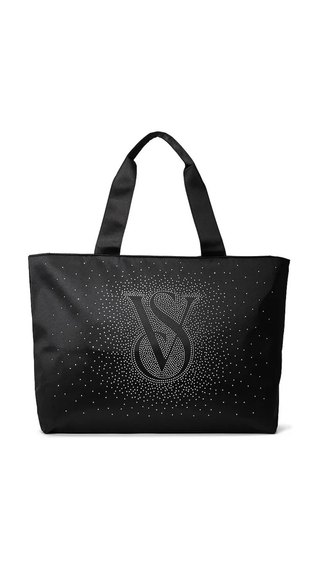 Bolso Victoria Secret VS Hangbag Negro Brillo