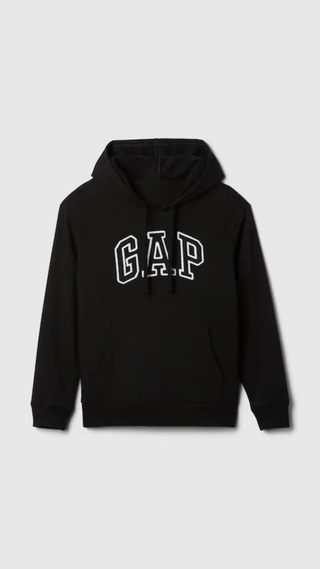 Sweatshirt Gap Relaxed Logo Negro