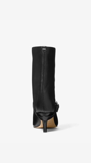 Botines Michael Kors Kasia Mid Bootie Negro