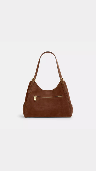 Tote Coach Erin Shoulder Bag Oro y Marron