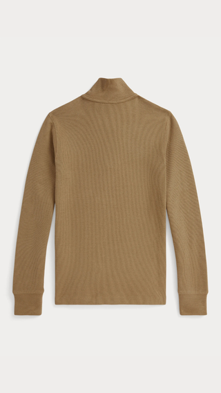Pullover Ralph Lauren Fleece Quarter-zip Cafe