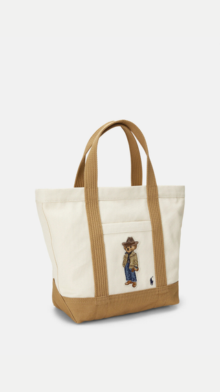 Tote Ralph Lauren Bear Bag Beige