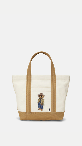 Tote Ralph Lauren Bear Bag Beige