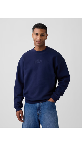 SweatShirt Gap Mini-Logo Navy Hombre