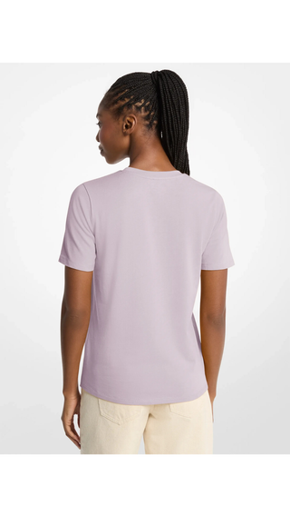 Shirt Michael Kors Logo Shirt Lila