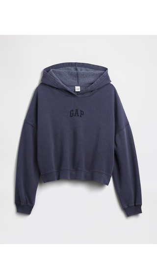 Hoodie Gap Cropped Sailor Blue