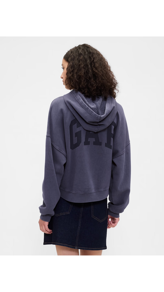 Hoodie Gap Cropped Sailor Blue