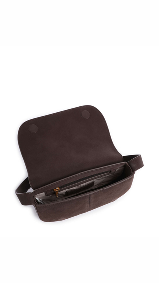 Shoulder Bag Steve Medden Bclaire Suede Cafe