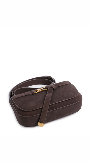 Shoulder Bag Steve Medden Bclaire Suede Cafe
