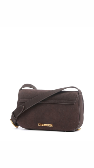 Shoulder Bag Steve Medden Bclaire Suede Cafe