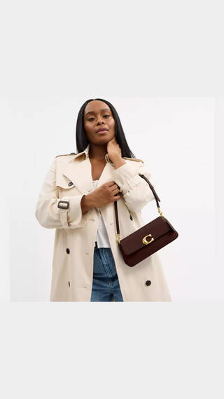 Cartera Coach Jet Shoulder Bag Cafe