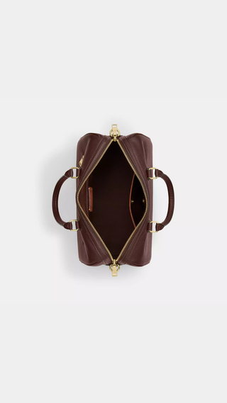 Bolso Coach Rowan Large Satchel Brown