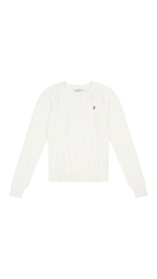 Sweater US Polo ASSN Cuello V Blanco