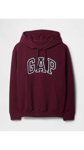 Hoodie Gap Relaxed Wedge Sweatshirt Burdeo