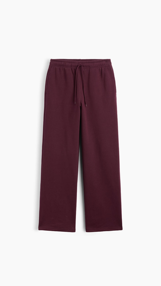 Pantalon Gap Relaxed Straight-Leg Sweatpants Burdeos