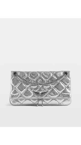 Cartera Zadig Voltaire de Dama Plateado