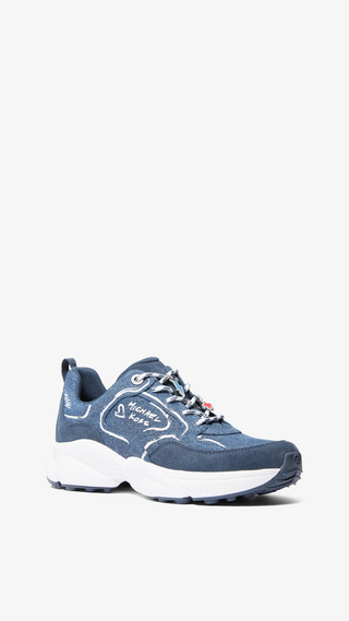Zapatilla Michael Kors jett trainer Azul