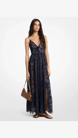 Vestido Michael Kors dress Azul Medianoche