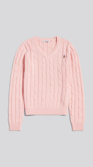 Sweater US Polo crew neck Rosado