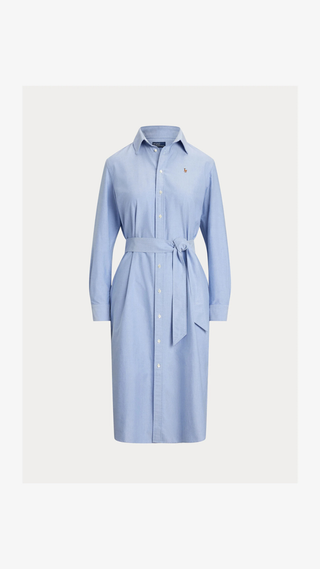 Vestido Polo Ralph Lauren chambray dress Jean Celeste